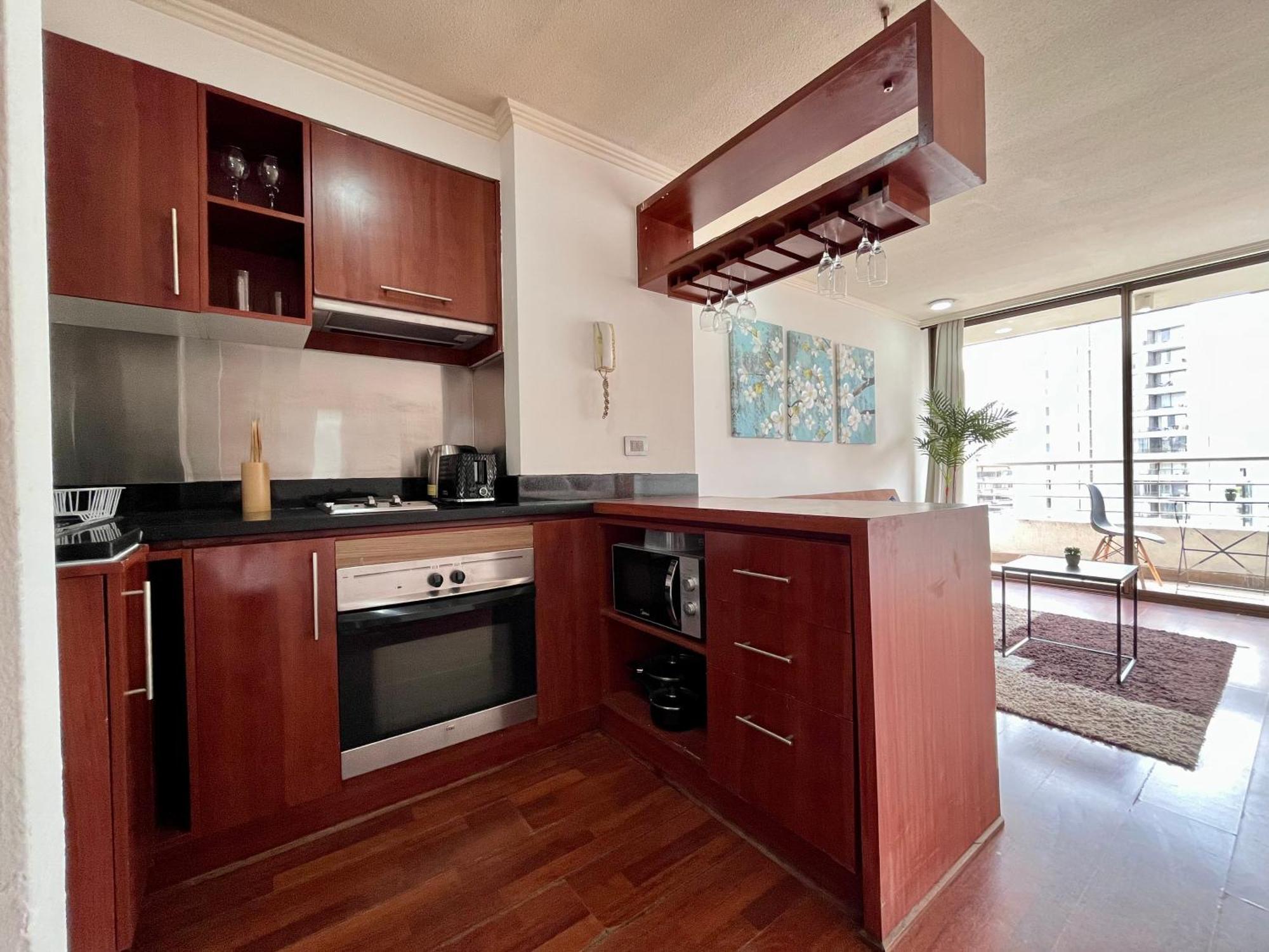 Apartamentos City Centro Manuel Montt Сантьяго Экстерьер фото
